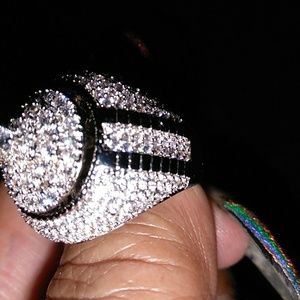 Sterling silver diamond stimulant